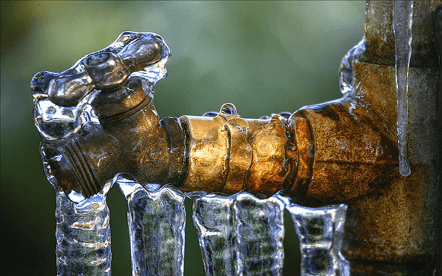 frozen pipe